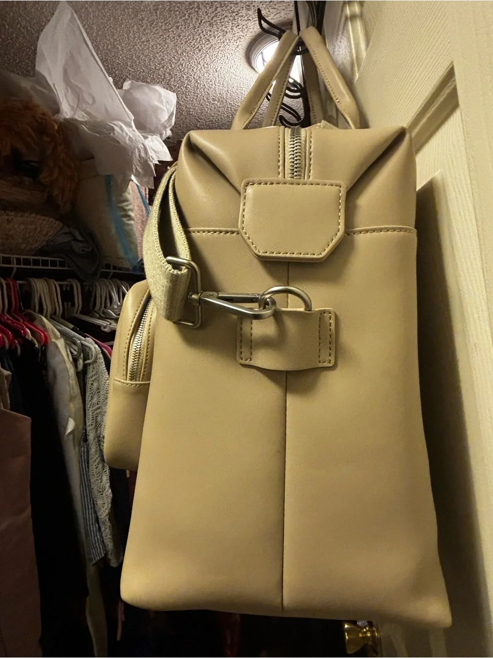 Monos ivory metro duffle